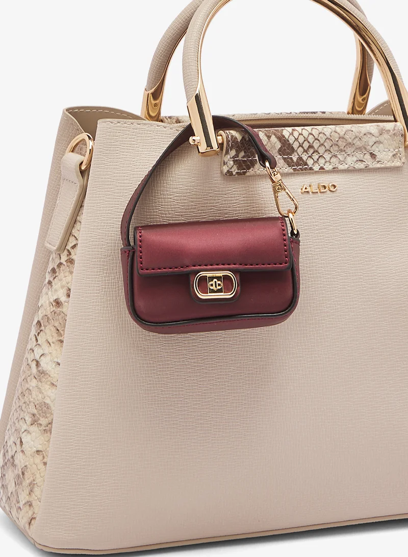 ALDO Lorellimini Flap Over Shoulder Bag